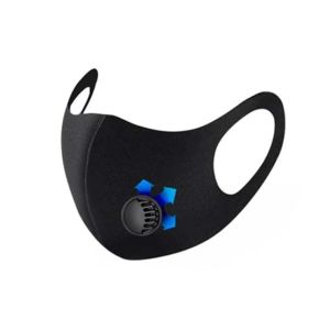Hamayun Goods Anti Dust Washable Filter Fashion Mask Black