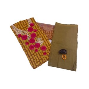 Hayats Shop Unstitched Lawn Collection 3 Piece (0003)