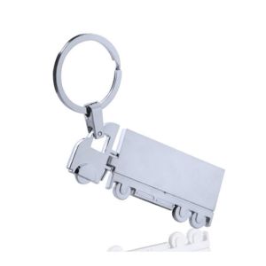 Ferozi Traders Metal Key Chain - Silver