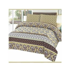 Hi-fi Bazaar Cotton King Bedsheet (0014)