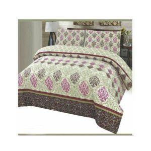 Hi-fi Bazaar Cotton King Bedsheet (0017)
