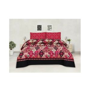 Hi-fi Bazaar Cotton King Bedsheet (0029)
