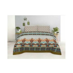 Hi-fi Bazaar Cotton King Bedsheet (0030)