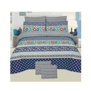 Hi-fi Bazaar Cotton King Bedsheet (0033)