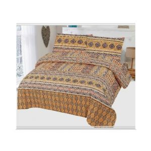 Hi-fi Bazaar Cotton King Bedsheet (0046)