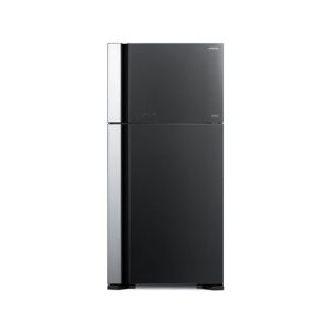 Hitachi Big 2 Inverter Freezer-on-Top Refrigerator 19 Cu Ft Glass Gray (R-VG690P7MS)