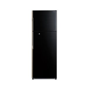 Hitachi Freezer-on-Top Refrigerator Black 11 cu ft (R-H350P4PBK)