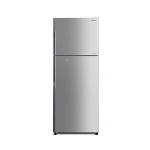 Hitachi Freezer-on-Top Refrigerator Silver 10 cu ft (R-H270P4PBK)