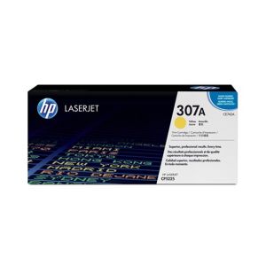 HP 307A Laserjet Toner Cartridge Yellow (CE742A)