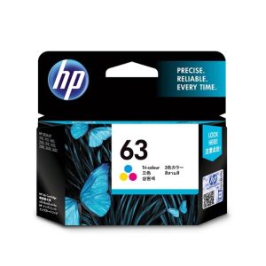 HP 63 Tri-Color Ink Cartridge (F6U61AA)