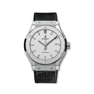Hublot Classic Fusion Titanium Opalin Men's Watch Black (511.NX.2611.LR)
