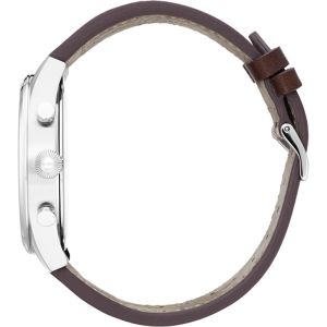 Hugo Boss Analog Leather Men's Watch Brown (1513709)