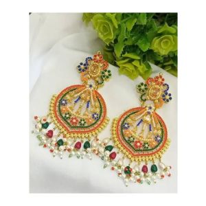 Idress Naqshbandi Beautiful Artificial Earings For Women (0014)