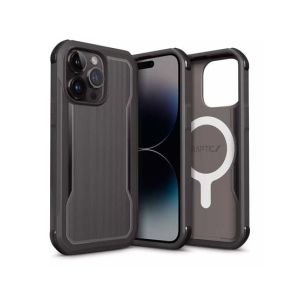 Raptic Fort MagSafe Case For iPhone 14 Pro Charcoal (AMT-8499)