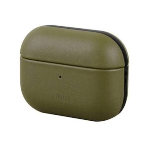 Uniq Terra Genuine Leather Case For Airpod Pro Olive