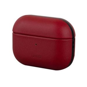 Uniq Terra Genuine Leather Case For AirPod Pro Red