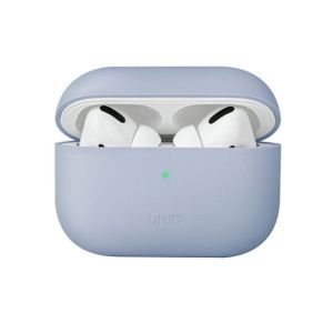 Uniq Lino Hybrid Liquid Silicon Case For Airpod Pro Blue