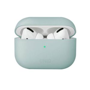 Uniq Lino Hybrid Liquid Silicon Case For Airpod Pro Mint Green