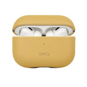 Uniq Lyden DS Slim Leatherette Case For AirPod Pro 2nd Gen Yellow