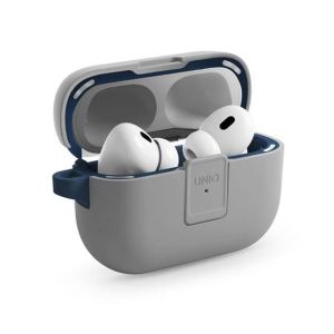 Uniq Clyde Lock Case For AirPod Pro 2nd Gen Chalk Grey