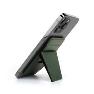 Uniq Lyft Magnetic Phone Stand and Card Holder Green