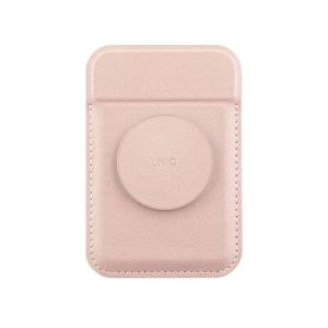 Uniq Flixa Magnetic Pop Grip Stand and Card Holder Pink