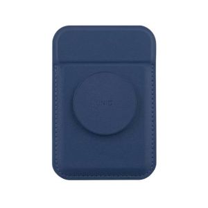 Uniq Flixa Magnetic Pop Grip Stand and Card Holder Navy Blue