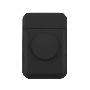 Uniq Flixa Magnetic Pop Grip Stand and Card Holder Black