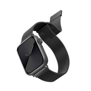 Uniq Dante Mesh Steel Strap For Apple Watch Series 1-8 Graphite