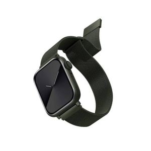 Uniq Dante Mesh Steel Strap For Apple Watch Series 1-8 Green