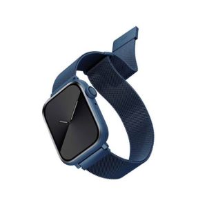 Uniq Dante Mesh Steel Strap For Apple Watch Series 1-8 Blue