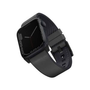 Uniq Straden Genuine Leather Strap For Apple Watch Series 1-8 Grey