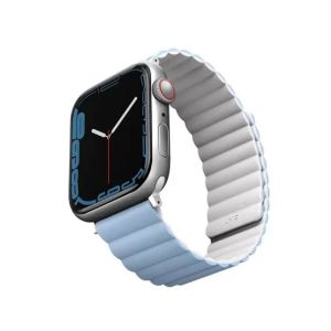 Uniq Revix Magnetic Strap For Apple Watch Series 1-8 White/Blue