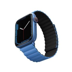 Uniq Revix Magnetic Strap For Apple Watch Series 1-8 Blue/Black