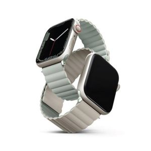 Uniq Revix Magnetic Strap For Apple Watch Series 1-8 Beige 