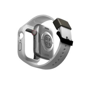 Uniq Monos Hybrid Case and Strap For Apple Watch Series 1-8 Grey
