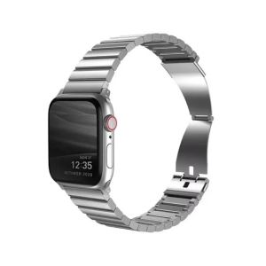 Uniq Strova Steel Strap For Apple Watch Ultra Series 1-8 Silver