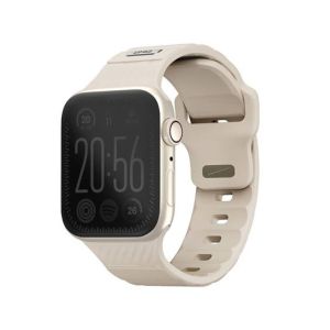 Uniq Stride FKM Tough Rubber Strap For Apple Watch Pale Khaki