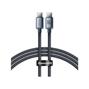 Baseus Crystal Shine 100W Type-C to Type-C Fast Charging Data Cable 1.2M Black