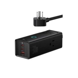 Baseus PowerStrip 30W 3AC+1U+2C With Power Cord US 1.5M Cluster Black