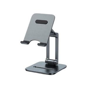Baseus Desktop Biaxial Foldable Metal Stand For Tablets Grey