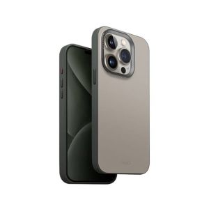 Uniq Lyden DS MagClick MagSafe Case For iPhone 15 Pro Max Pine Ivory
