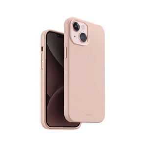 Uniq Lino Hue MagClick MagSafe Case For iPhone 15 Blush Pink