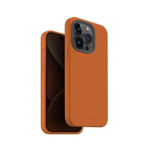 Uniq Lino Hue MagClick Magsafe Case For iPhone 15 Pro Sunset Orange