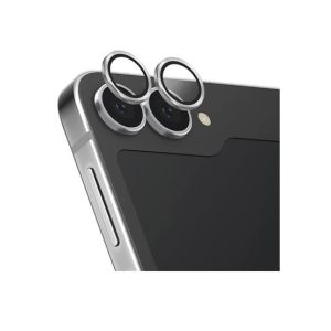 Uniq Optix Aluminium Camera Lens Protector For Samsung Galaxy Flip 6 Silver