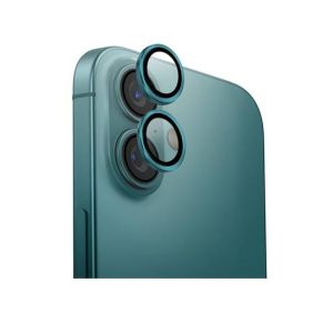 Uniq Optix Aluminium Camera Lens Protector For iPhone 16 and 16 Plus - Emerald