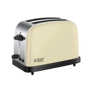 Russell Hobbs Colours Plus 2 Slice Toaster (RU-23334)-Cream