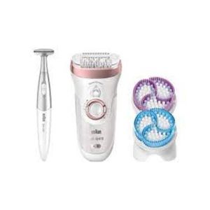 Braun 4-In-1 Wet & Dry Epilator Bikni Trimmer (9980)