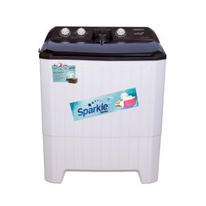 Homage Sparkle Top Load Semi Automatic Washing Machine Ivory Brown 11Kg (HW-49112)