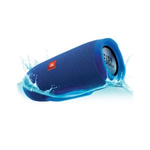 JBL Charge 3 Waterproof Portable Bluetooth Speaker Blue